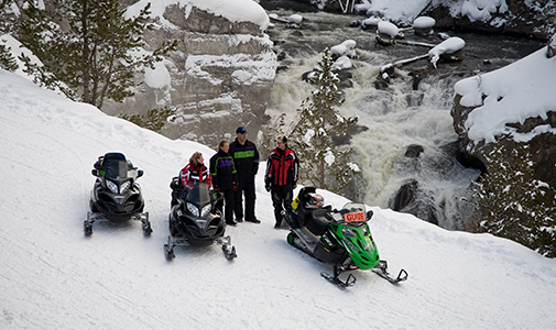 West Yellowstone Snowmobiling