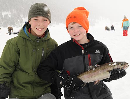 West Yellowstone Ice Fishing