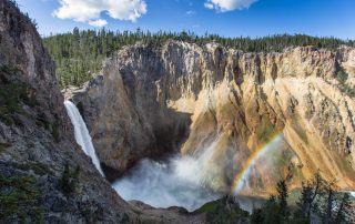 Montana West Yellowstone upper n lower Falls